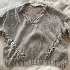 Cropped sweater